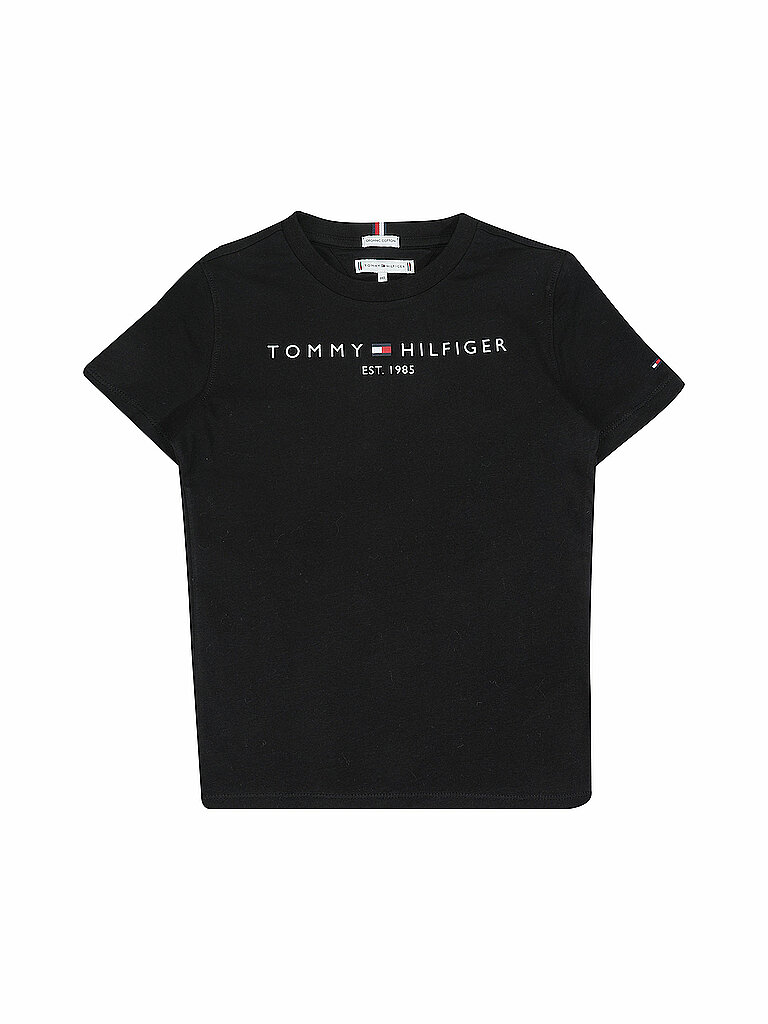 TOMMY HILFIGER Jungen T Shirt  schwarz | 152